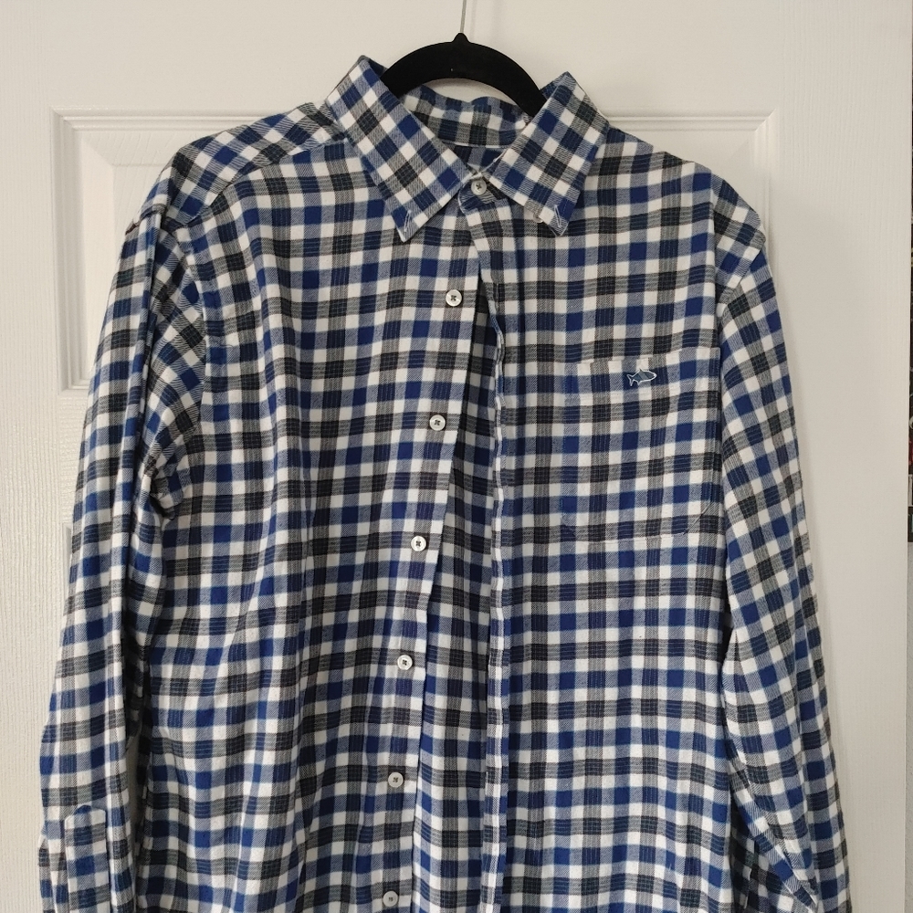 Lightweight flannel men's shirt